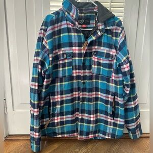 Saga men’s insulated flannel size medium